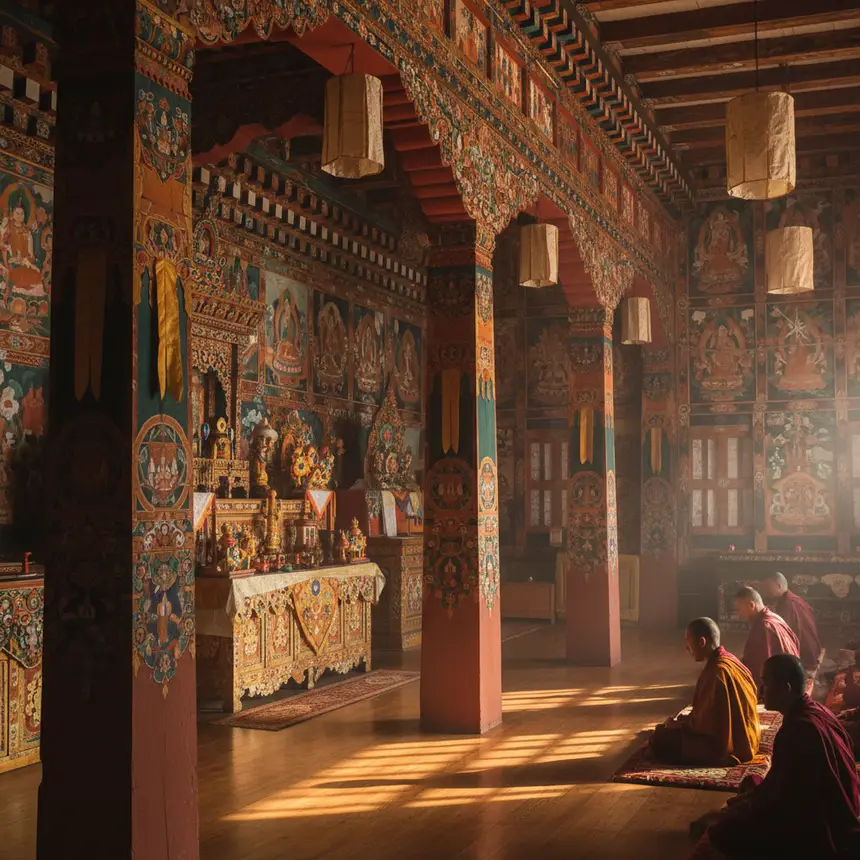Unveiling the Dzong's Architectural Splendor and Sacred Chambers