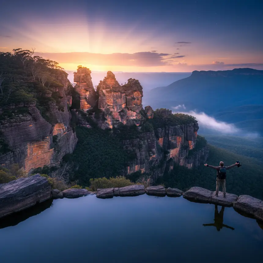 Blue Mountains landscape