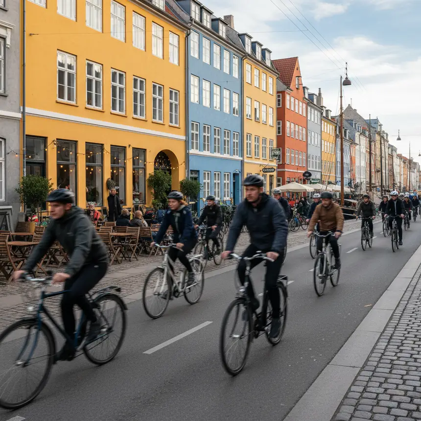 Copenhagen bike culture
