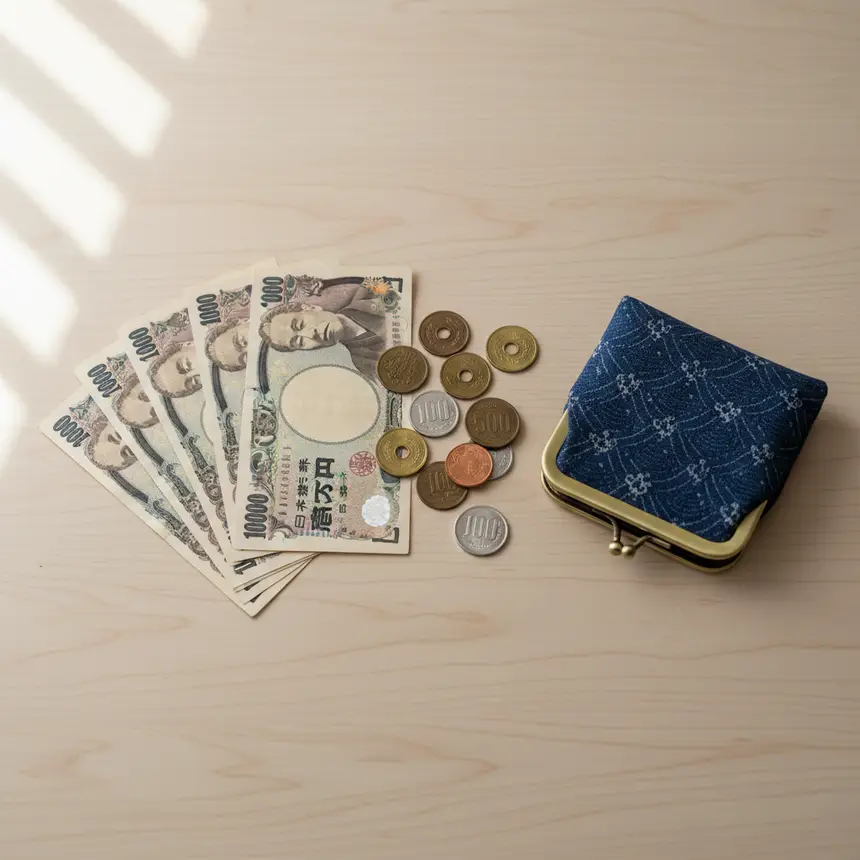 Japanese Yen, cash