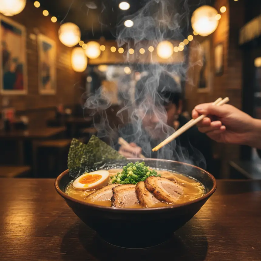 Japanese ramen, Tokyo food