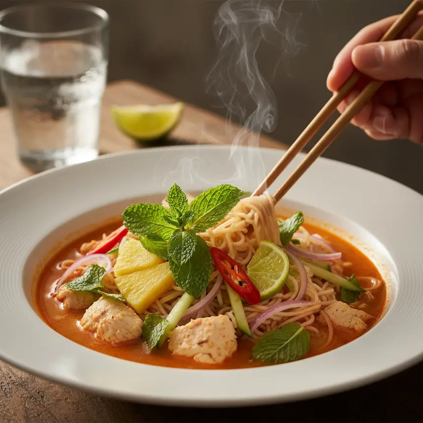 Penang Laksa dish