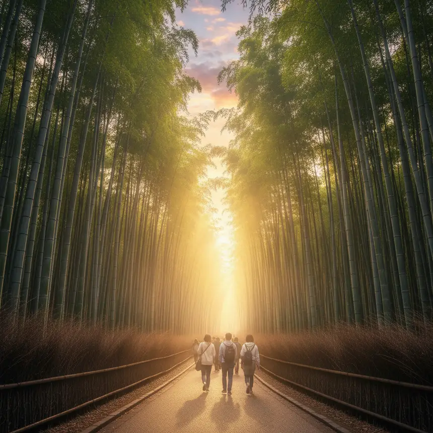 Arashiyama bamboo grove