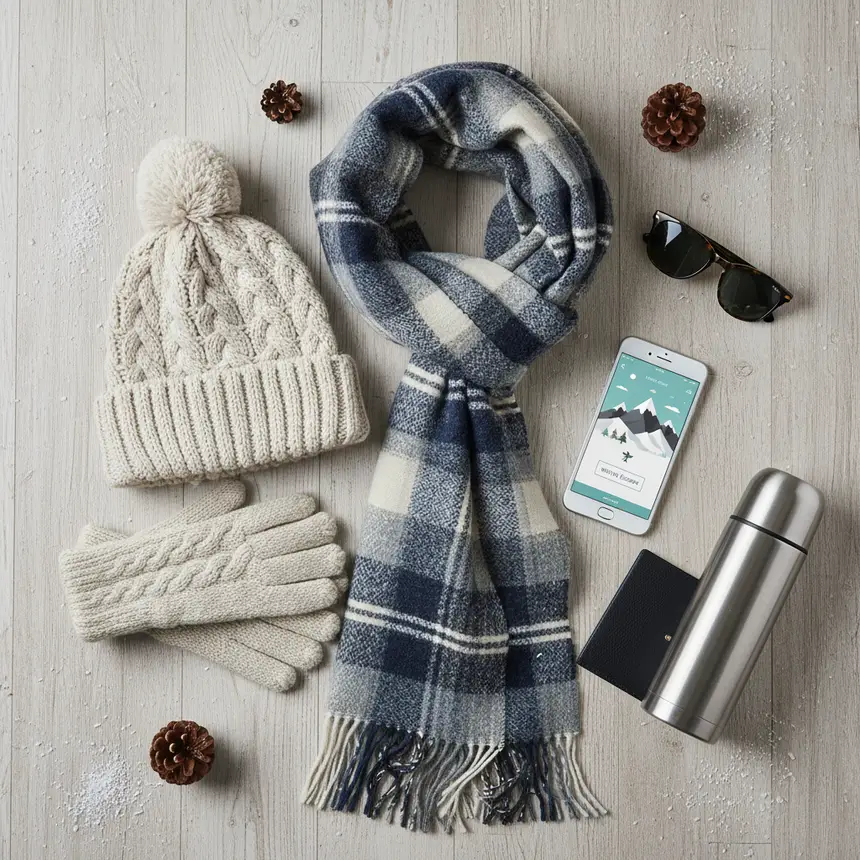 Winter travel essentials
