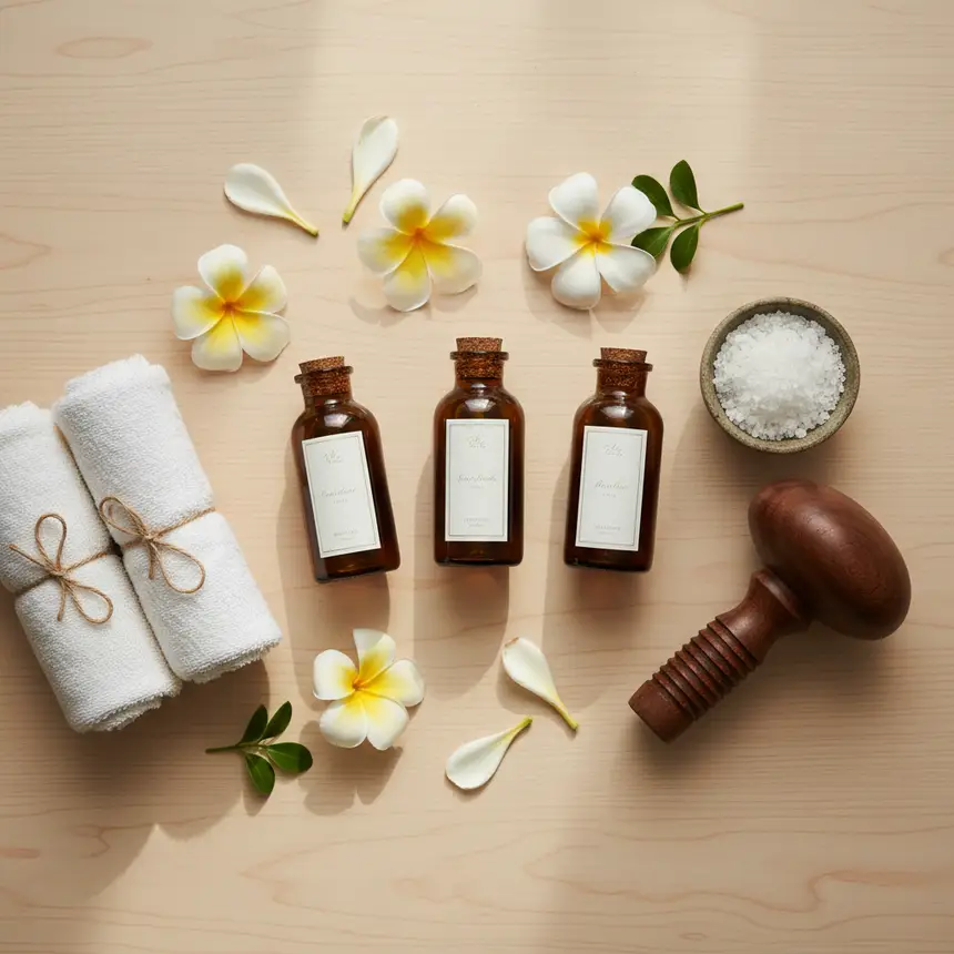Bali spa tools