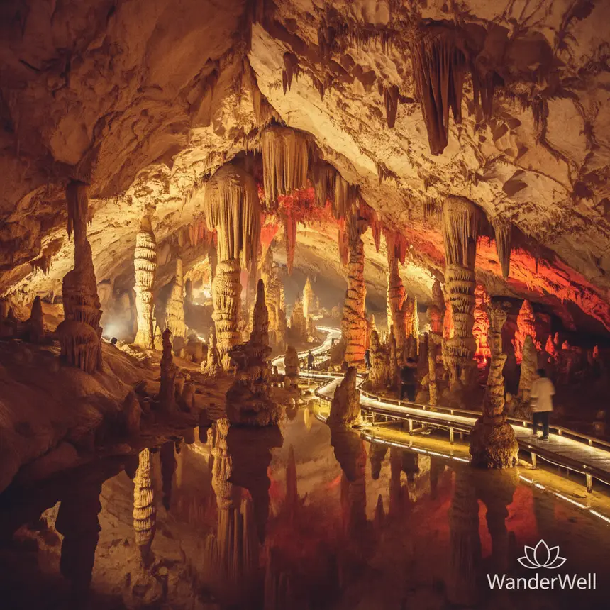 Guilin cave interior