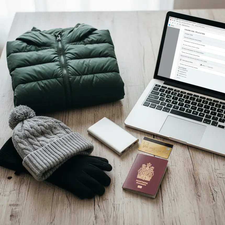 Winter Canada Travel Essentials eTA