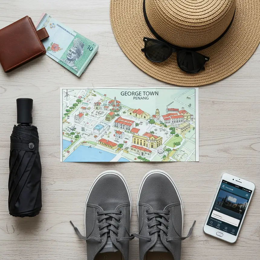 Penang travel essentials, transportation, budget planning