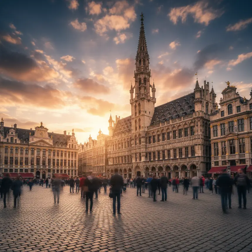 Grand Place Brussels architecture