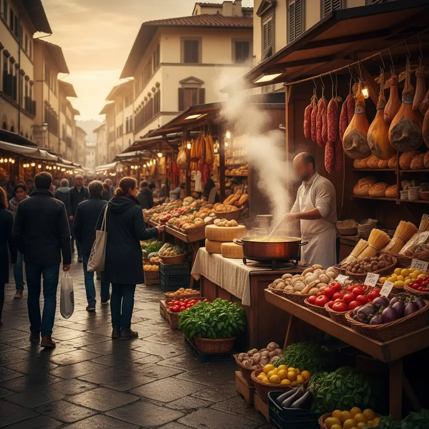 Florence street food market