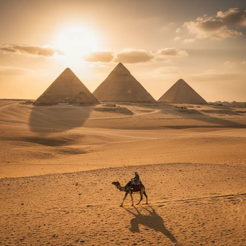 Giza Plateau Panorama