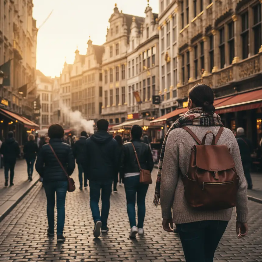 Brussels street safety cultural awareness