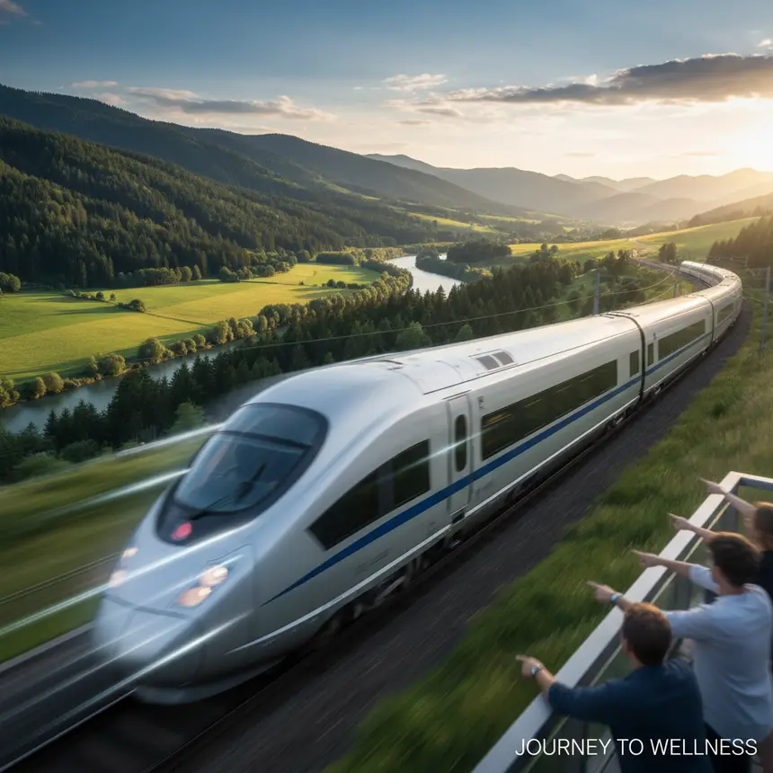 European train travel, transportation