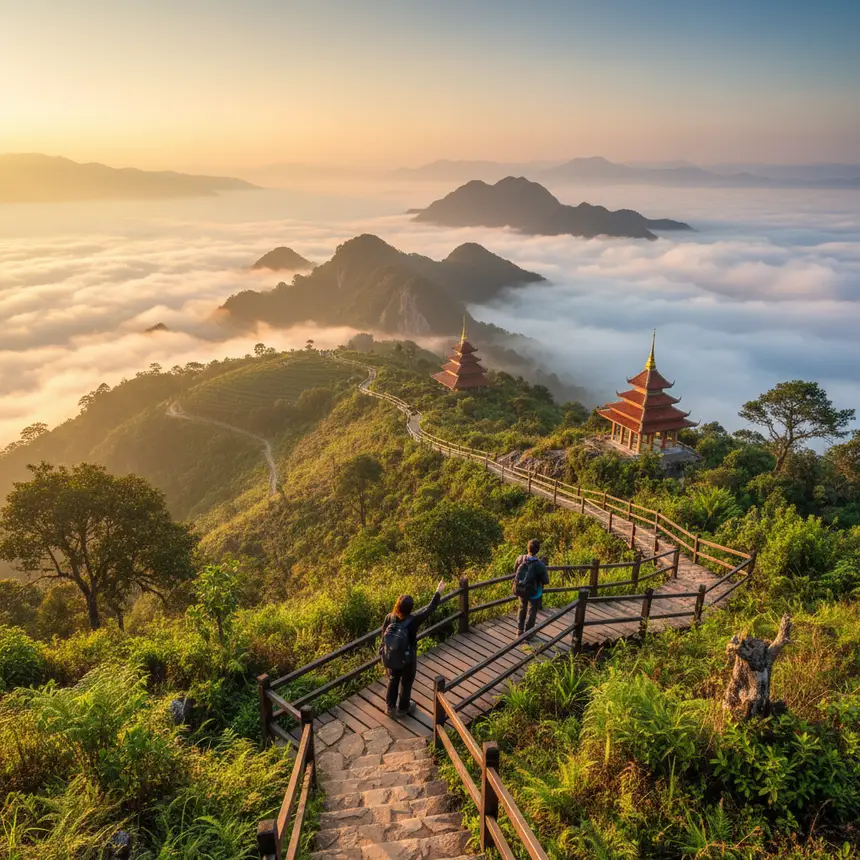 Doi Inthanon trekking route