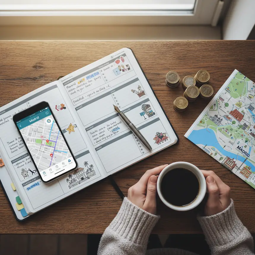 Madrid travel preparations, data plan comparison