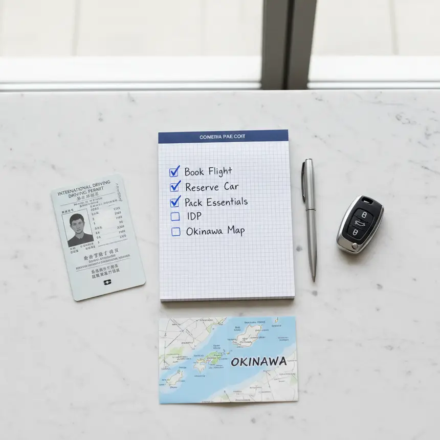 Okinawa rental car checklist